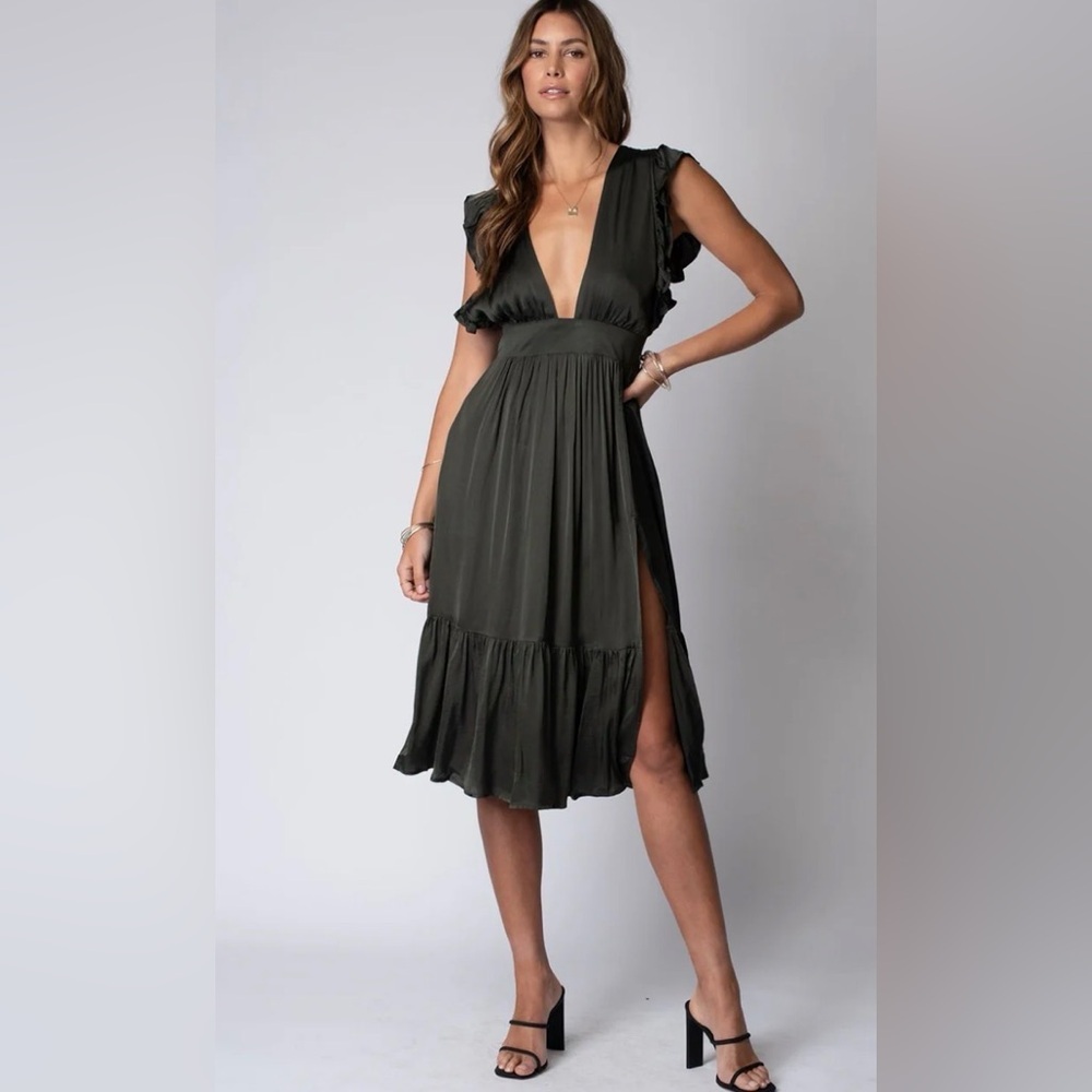 Stillwater The Jessie Midi Dress Black Size‎ XS